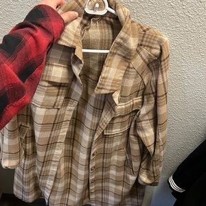 Tan, from SHEIN, size small, fits more like a medium.